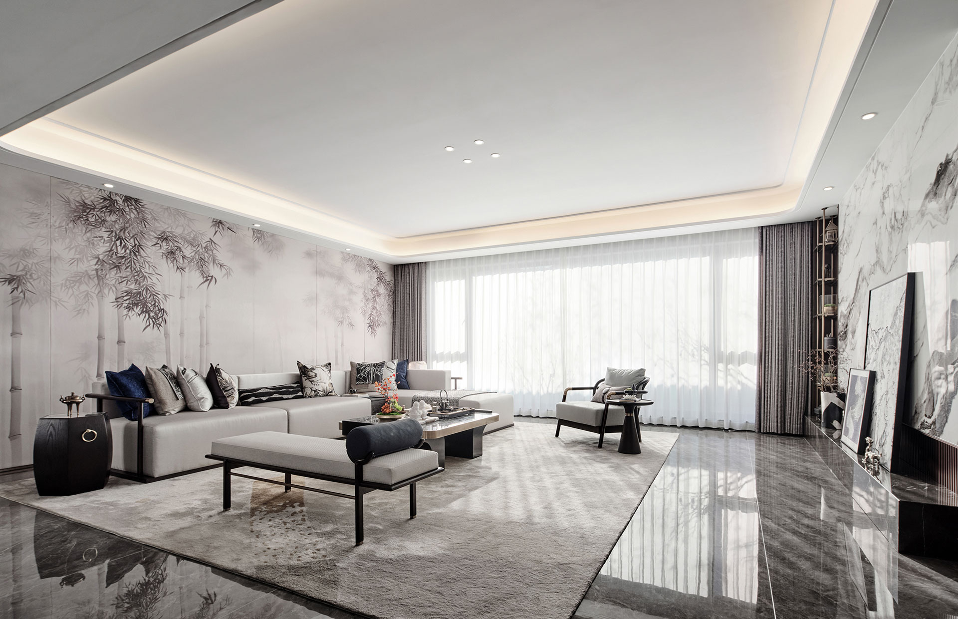 TITAN Property Awards - Tianjin Seazen Century Mansion 143 Model Room